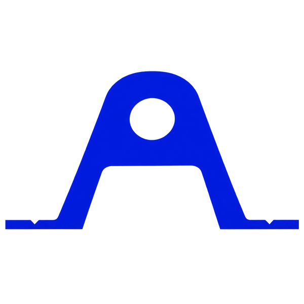 Logo Alumaster, distribuidora de perfis de alumínio em Belo Horizonte